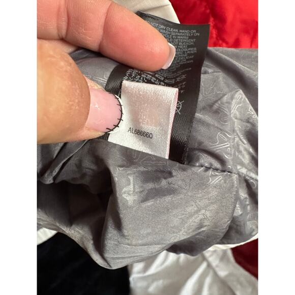 The north face hyvent 550 fur trimmed hooded jacket/coat parka sz small - Picture 8 of 8